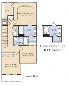 Pulte Homes Woodbury Floor Plan 2nd Floor